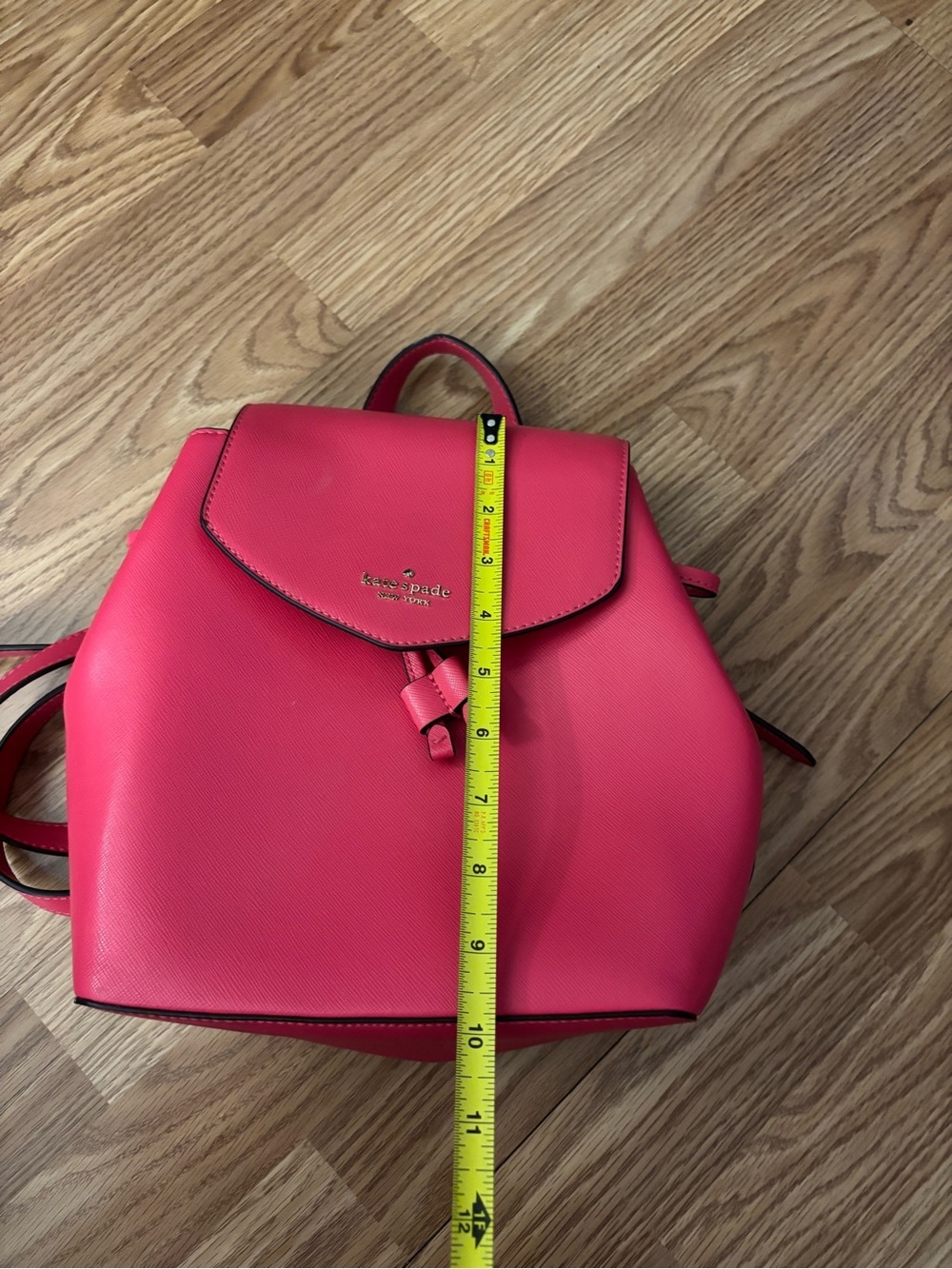 Kate Spade Hot Pink Leather Mini Backpack - Picture 5 of 10